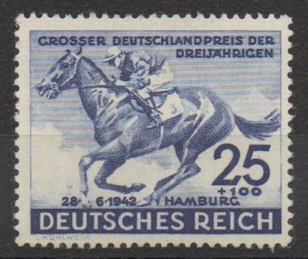 Michel Nr. 814, Deutsches Derby postfrisch.